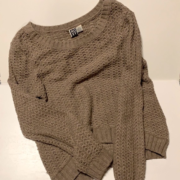 Light Brown Knit Sweater - Picture 1 of 1